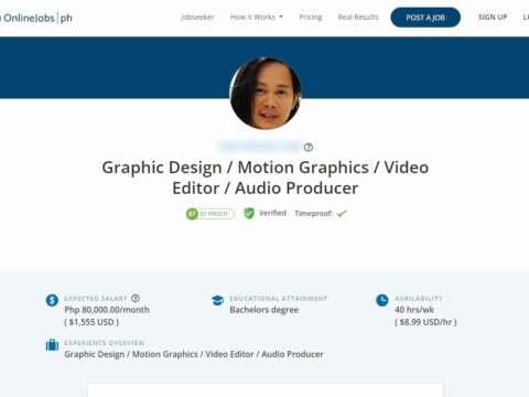 Graphic Design / Motion Graphics / Video Editor / Audio Producer