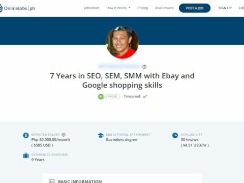 7 Years in SEO, SEM, SMM with Ebay and Google shopping skills