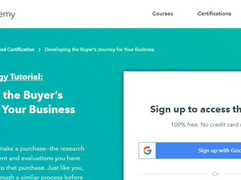 Business Strategy Tutorial: Developing the Buyer’s Journey for Your Business