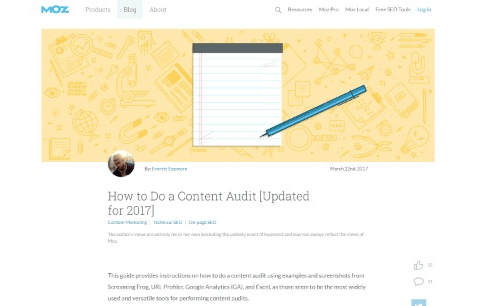 How to Do a Content Audit
