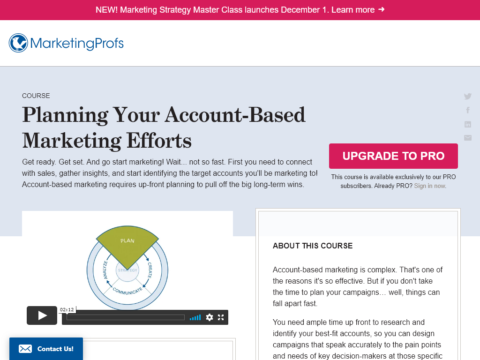 Planning Your Account-Based Marketing Efforts